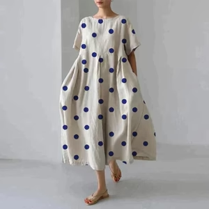 Casual and elegant dress with flora print