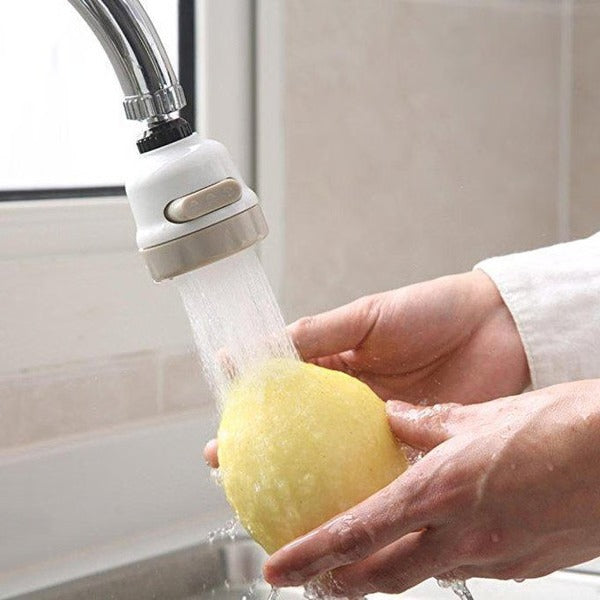 Rotating Faucet Attachment with 3 Spray Modes