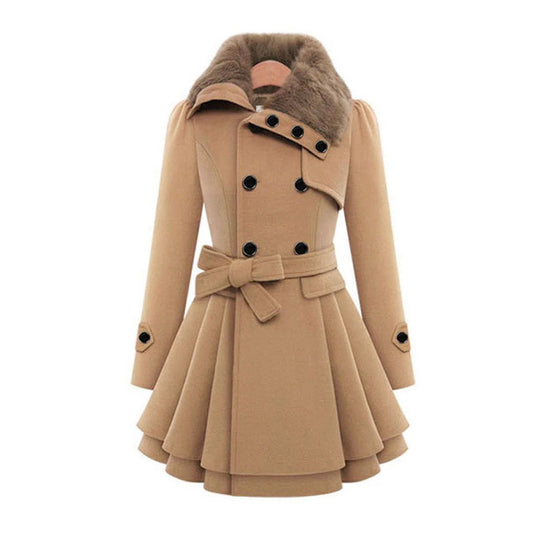 Warm and Long Winter Coat For Women