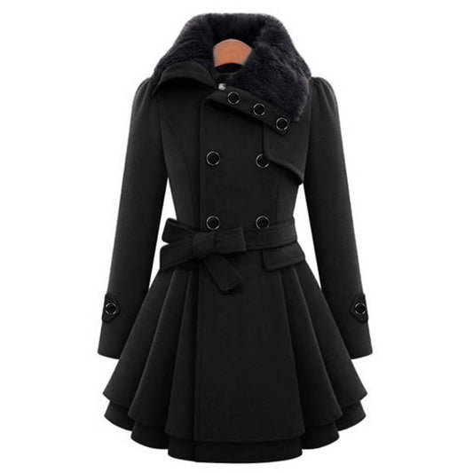 Warm and Long Winter Coat For Women