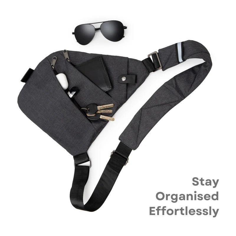 Unisex Anti-Theft Crossbody Bag