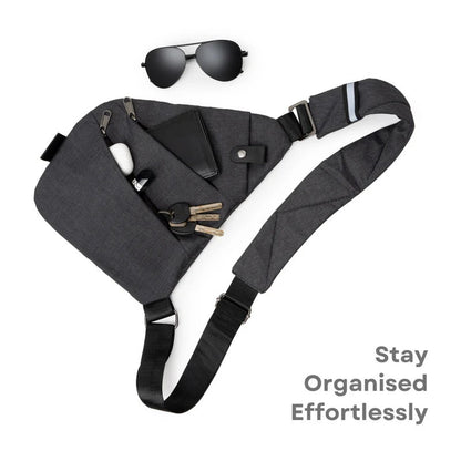 Unisex Anti-Theft Crossbody Bag