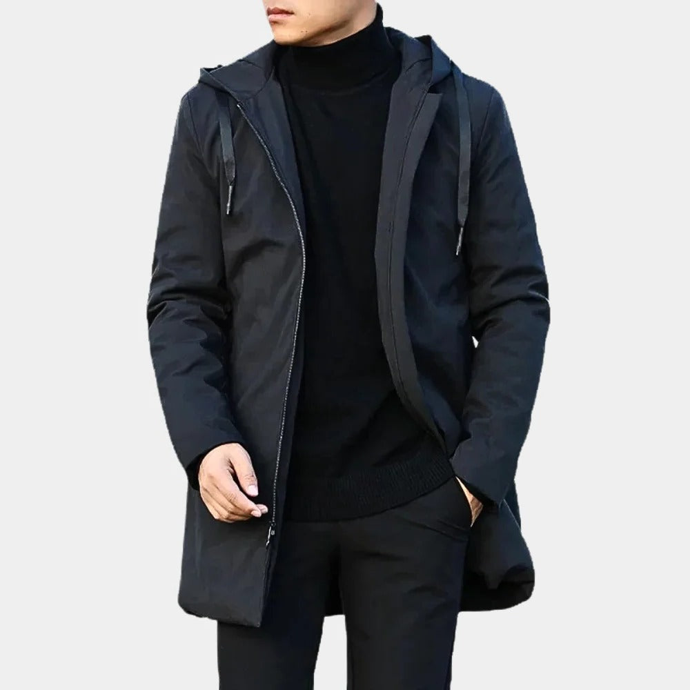 Neat Long Men's Coat