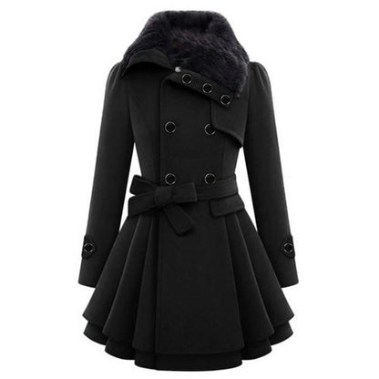 Warm and Long Winter Coat For Women