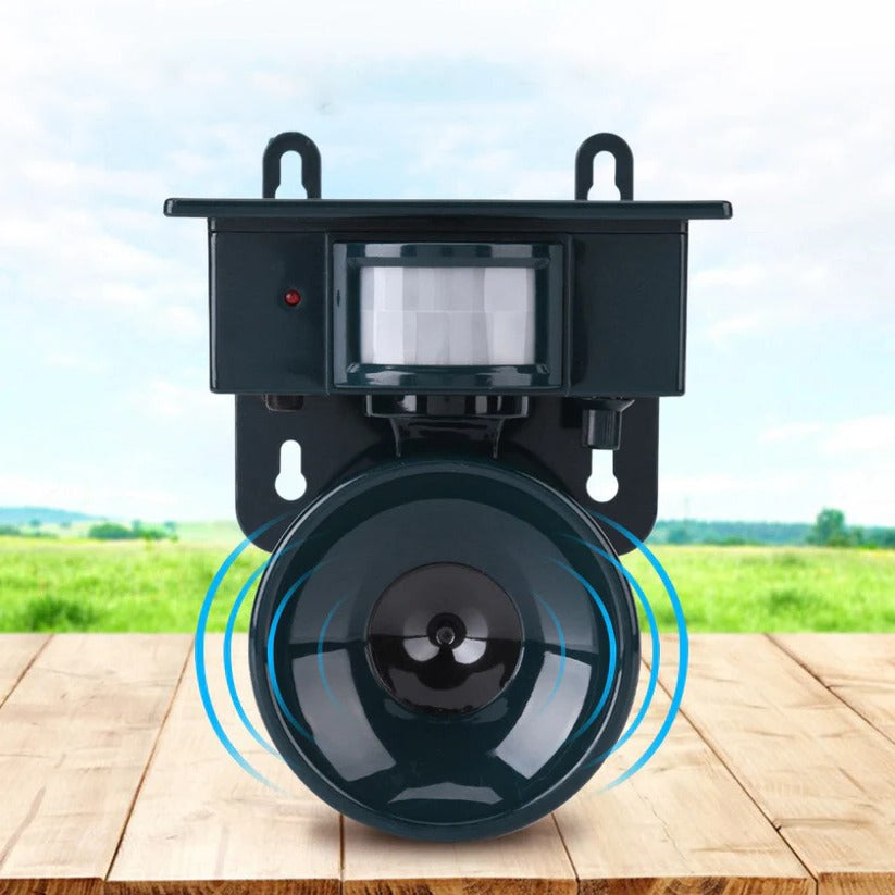 Motion Sensor Bird Deterrent for Crows: Ideal Pigeon Repeller with Sound Scarer