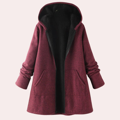 Women's Casual Warm Hooded Jacket