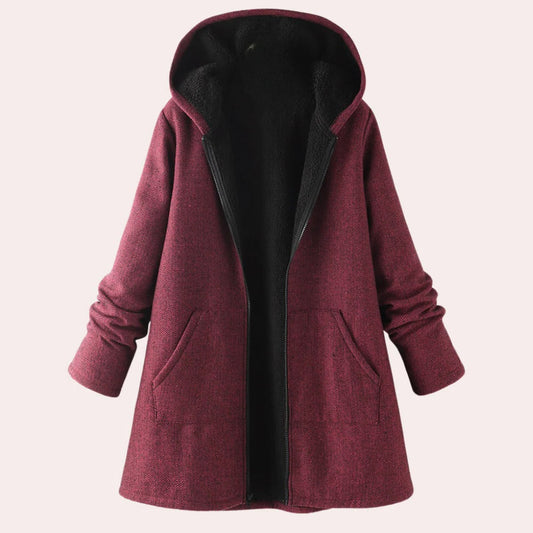 Women's Casual Warm Hooded Jacket
