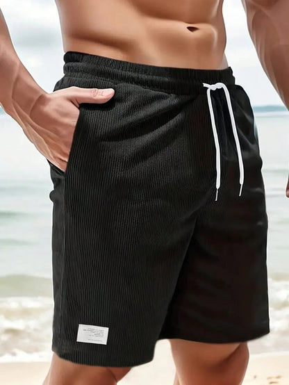 Men's Corduroy Leisure Shorts