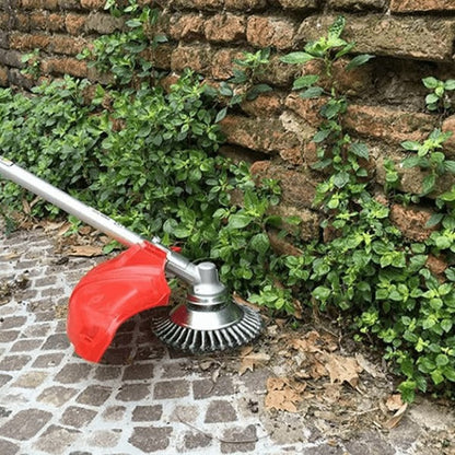 Unbreakable Wired Trimmer Blade - Round Edge Grass Trimmer with Blades for Weed Removal, Gifts for Gardeners