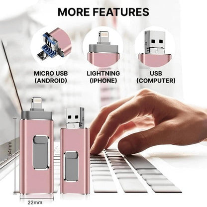USB Flash Drive for iPhone and Android