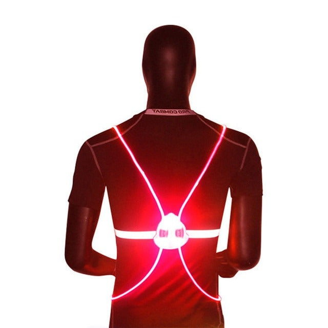 360 Reflective LED Flash Night Vest