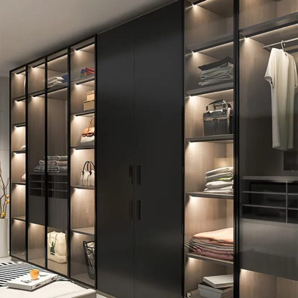 45 Degree LED Under Cabinet Lighting Bars Invisible Ultra Thin Strips