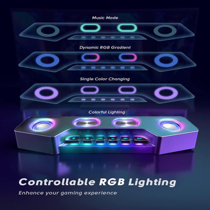 Wireless RGB Computer Speakers