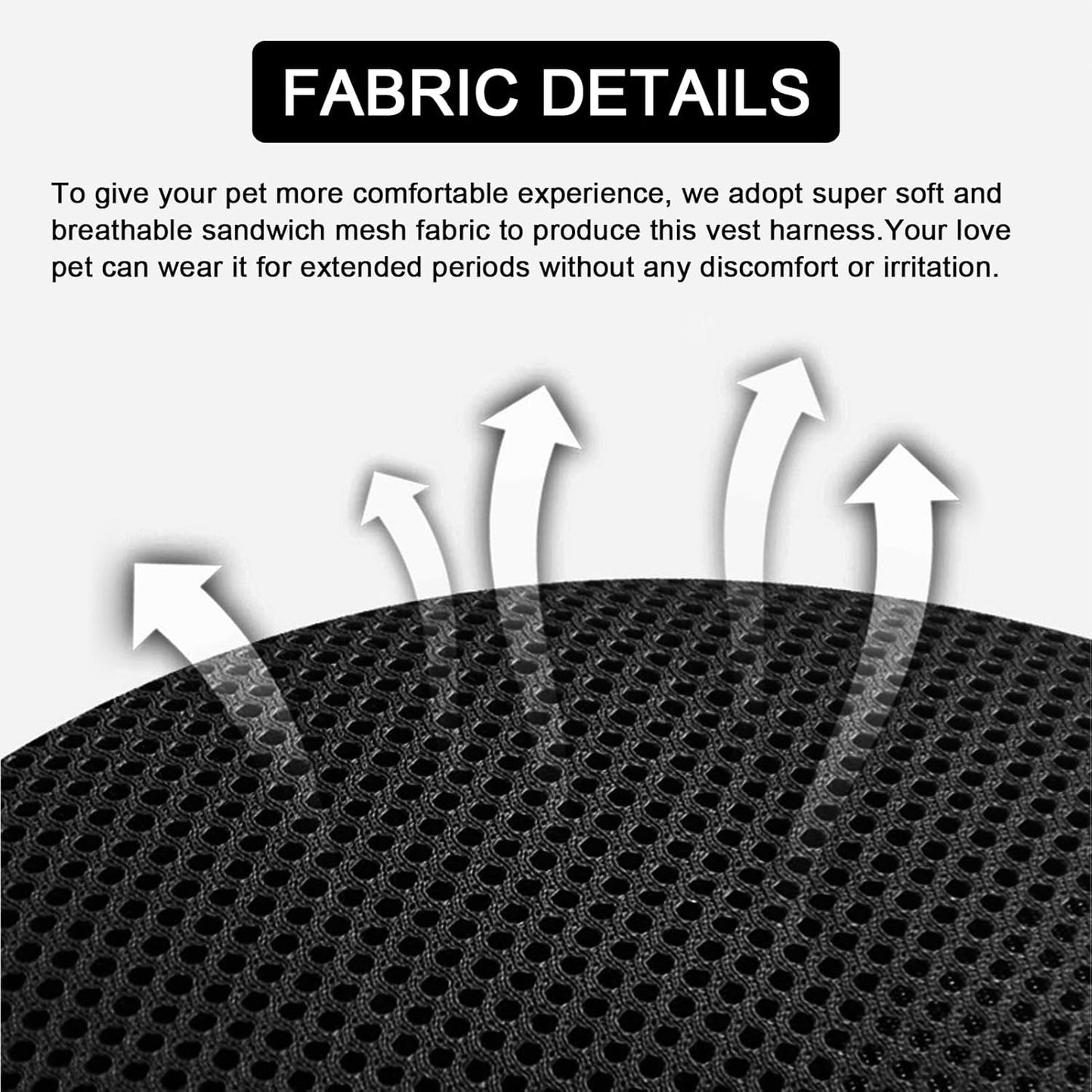 Reflective Cat Harness and Leash Set