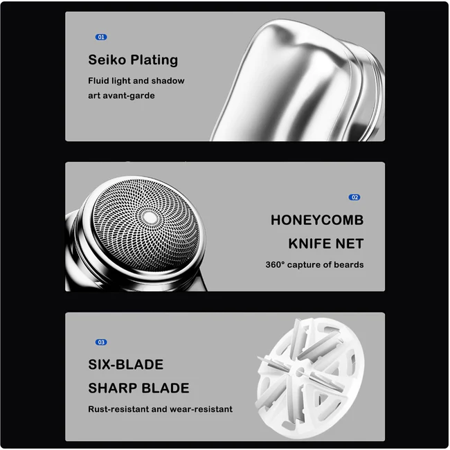 The Ultimate Pocket-Sized Shaver: Mini-Shave Portable Electric Razor