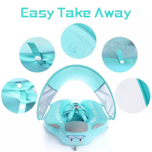 Infant & Toddler Safety Pool Floater With Sunshade