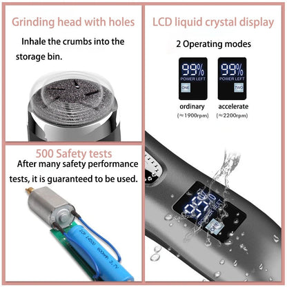 Professional Electric Foot Hard Skin Remover – Get Rid of Calluses & Rough Skin Easily