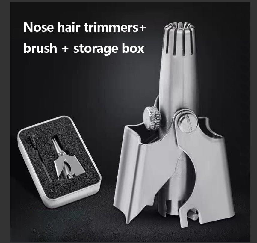 Nose Hair Trimmer for Men Stainless Steel Manual Trimmer
