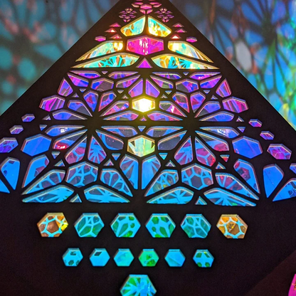 Bohemian Projection Lamp Colorful Night Light