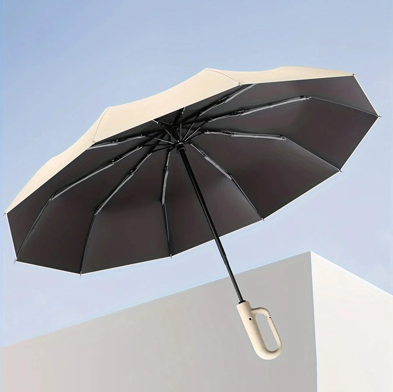 Reinforced Contemporary Compact Umbrella