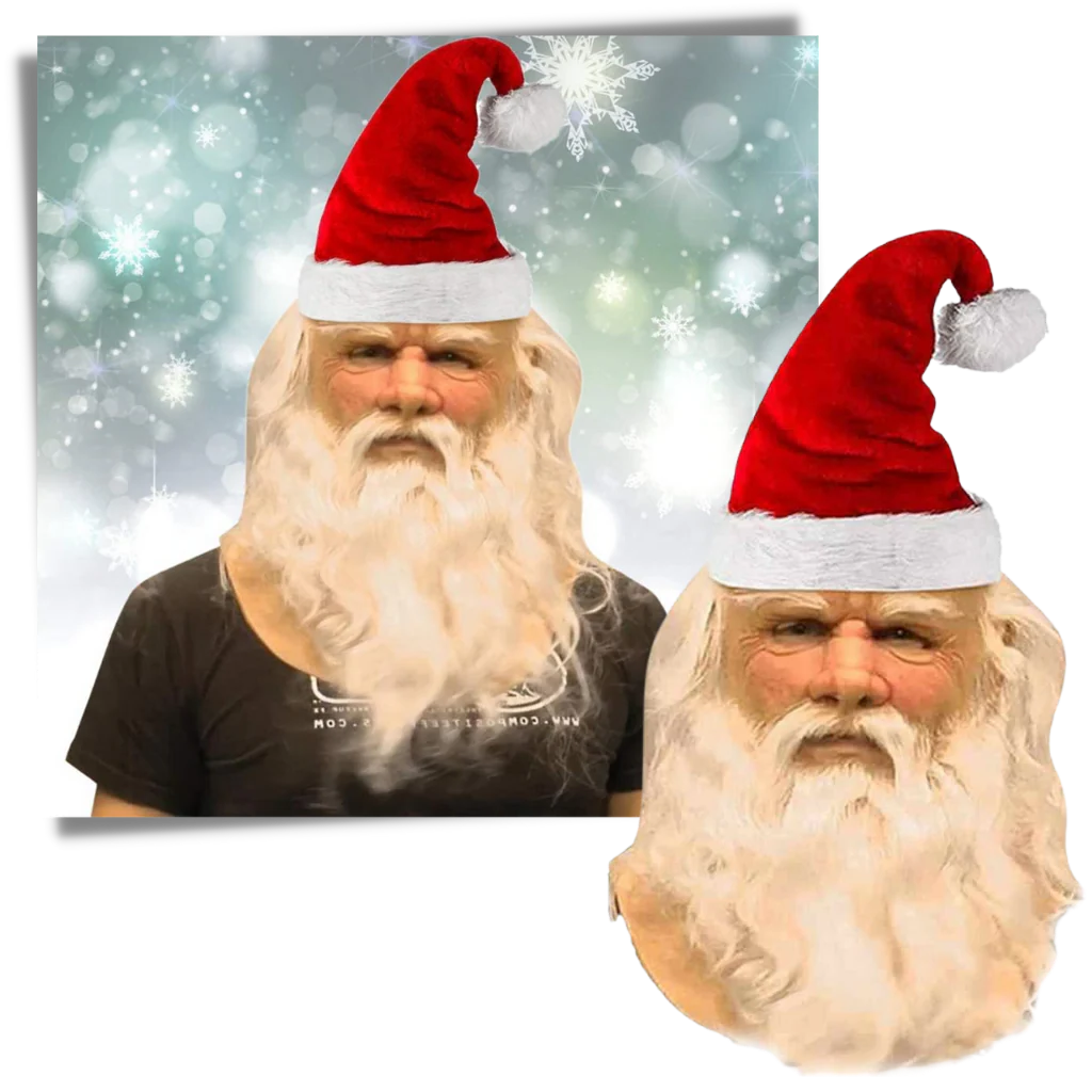 Cosplay Santa Mask