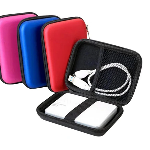 External USB Hard Drive Storage Bag