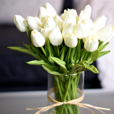 10x Artificial Tulips Flowers