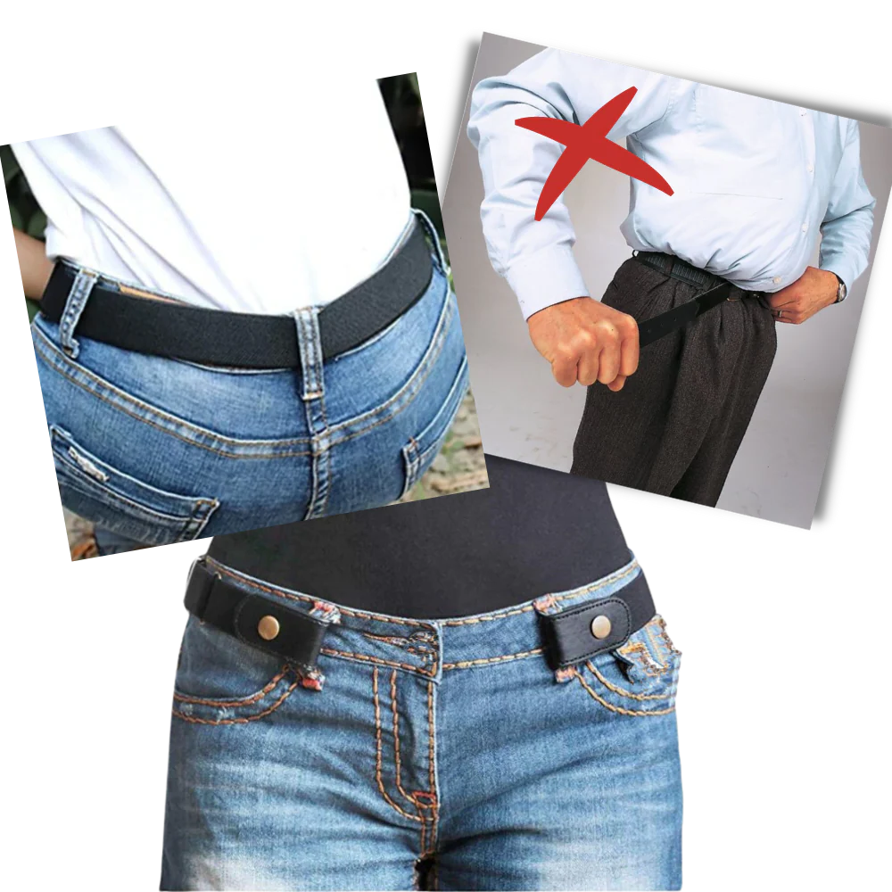 Buckle Free Elastic Belt