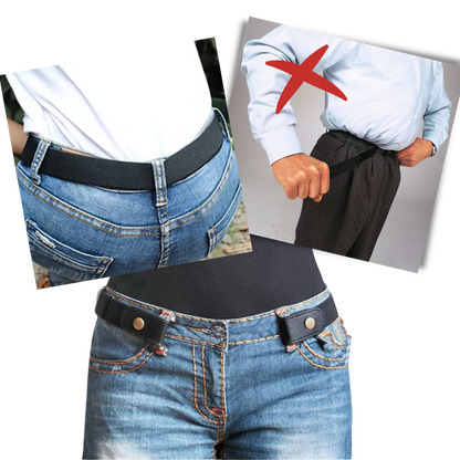 Buckle Free Elastic Belt