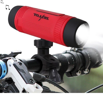 Multi-functional Bike Light Speaker Radio And Power Bank