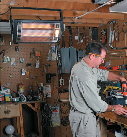 Wide Range Outdoor Electric Wall Mounted Infrared Patio Heater