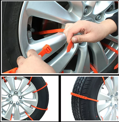 Reusable Anti Snow Chains Of Car