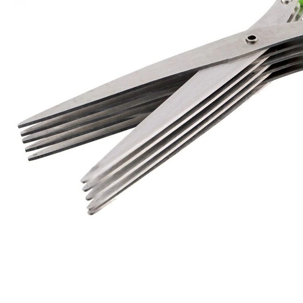 5 Blade Kitchen Salad Scissors