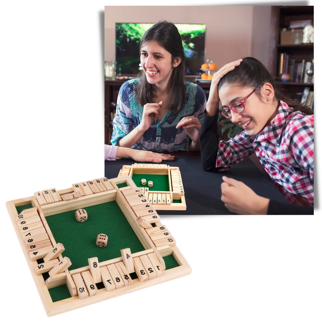 Wooden Dice Game