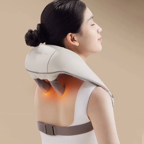 Neck and Shoulder Heat Massager – Therapeutic Relaxation Tool - Perfect Wellness Gift