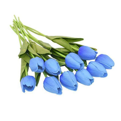 10x Artificial Tulips Flowers