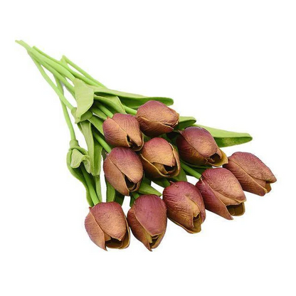 10x Artificial Tulips Flowers