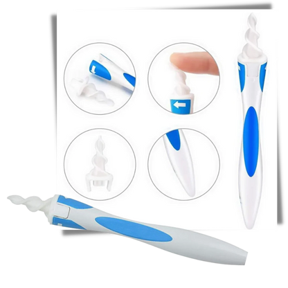 Silicone Spiral Ear Cleaner Tool