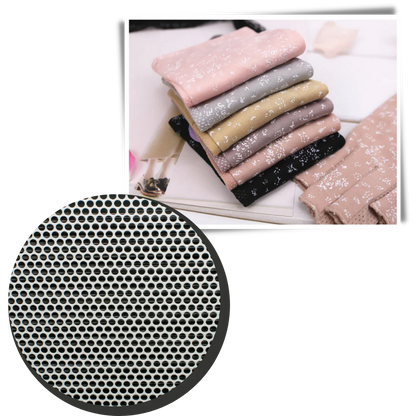 Stylish UV-Protective Cotton Gloves