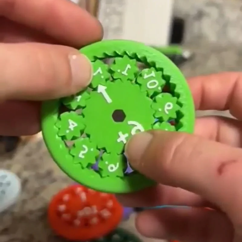 Math Facts Fidget Spinners