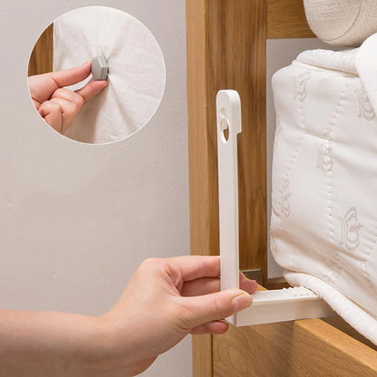 Bed Sheet Grippers Clip Set