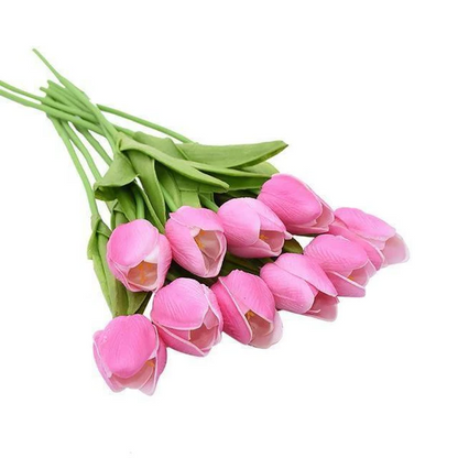10x Artificial Tulips Flowers