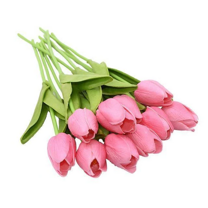 10x Artificial Tulips Flowers