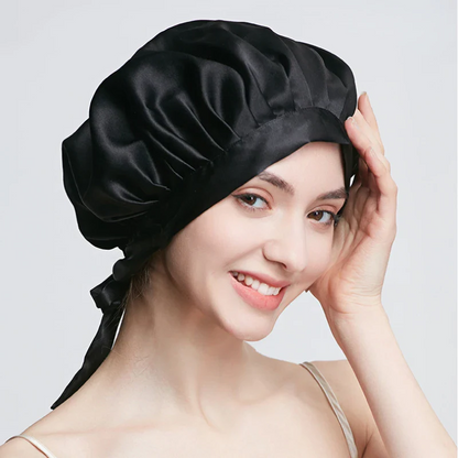 All-Night Silk Bonnet - Stays On All Night Guaranteed