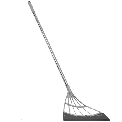 Telescopic rubber sweeper