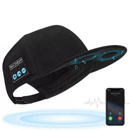 Bluetooth Speaker Baseball Cap – Wireless, Waterproof, and Stylish
