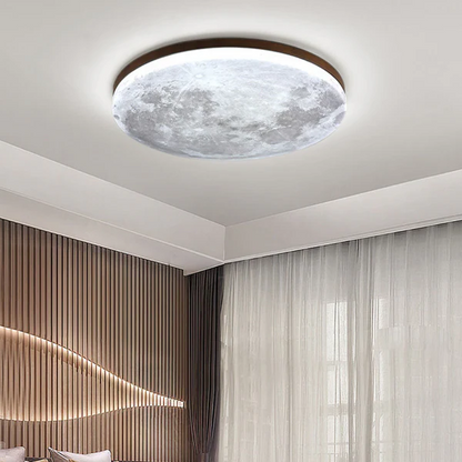Nordic Minimalist Moon Acrylic LED Mount Ceiling Light