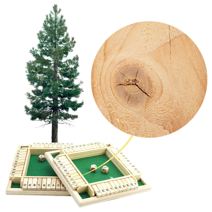 Wooden Dice Game