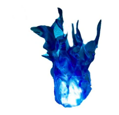 Halloween Floating Fireball Prop - LED Glowing Fireball Ornament