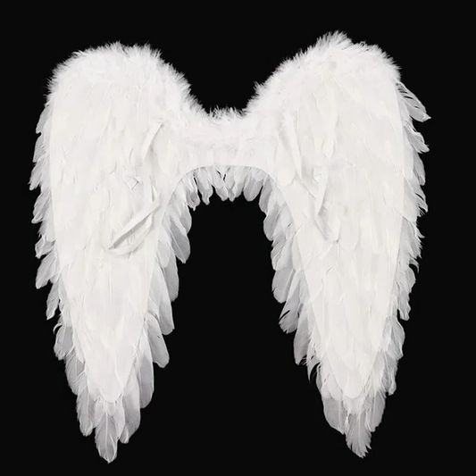 Realistic Angel Wings Costume – Halloween Party Decoration, Dress-Up, Cosplay, and Stage Performance Props